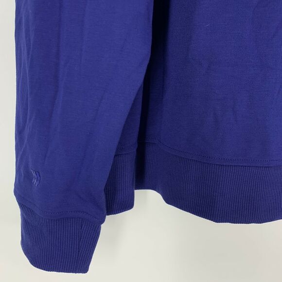 All in Motion XXL Ponte Crew Neck Sweatshirt Indigo Blue NWT - Picture 5 of 8